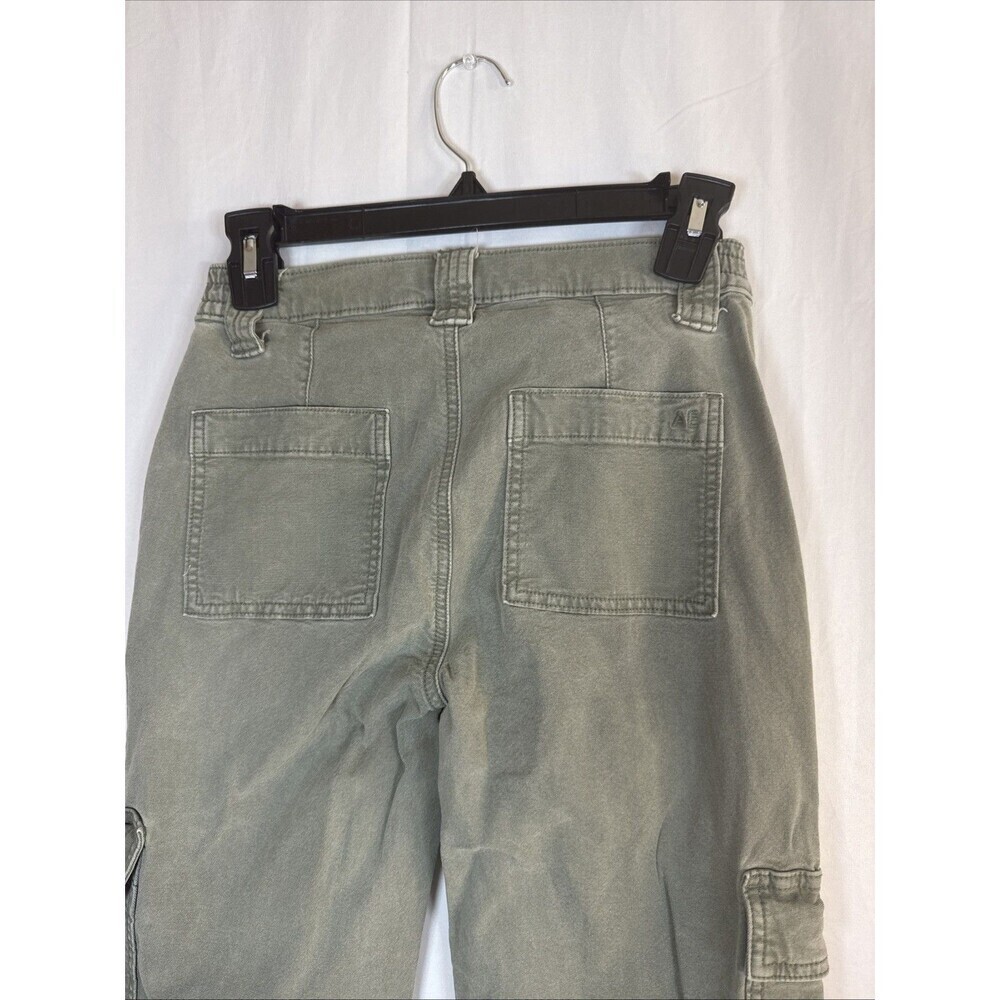 Women’s American Eagle Green Cargo Pants Size 00 Preowned - Picture 10 of 13